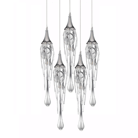 Подвесной светильник Goddess Tears 5R chrome
