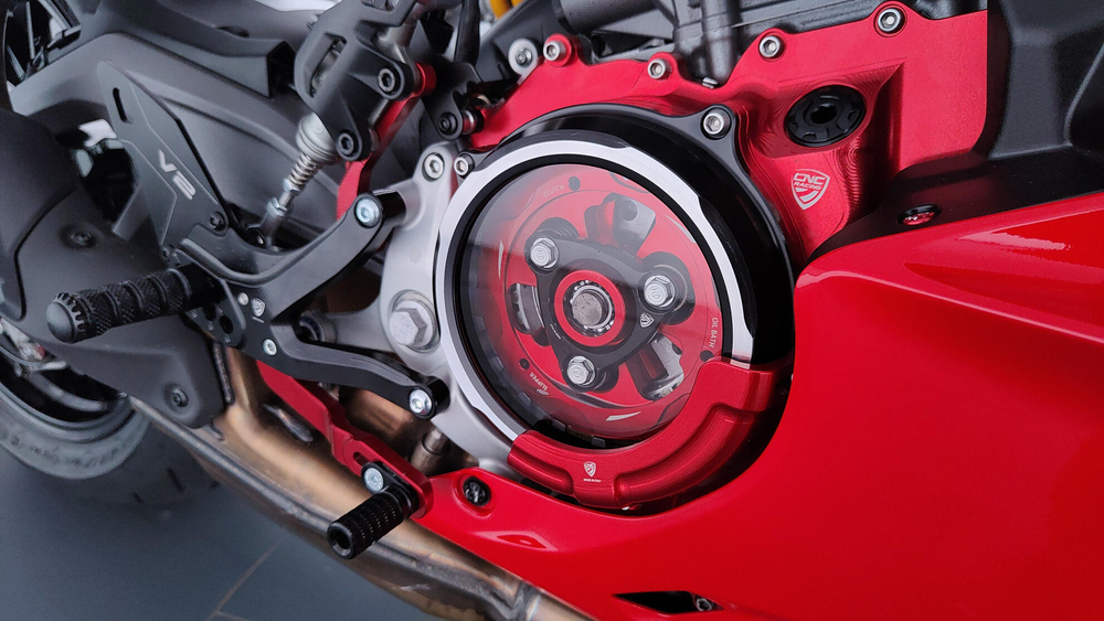 CAP03 CNC RACING PROTECTION FOR CLEAR CLUTCH COVER (P V2, SF V2 2025)