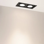 Светильник MS-VORTEX-BUILT-S250x140-2x30W Day4000 (BK-BK, 30 deg, 230V) (Arlight, IP20 Металл, 5 лет)
