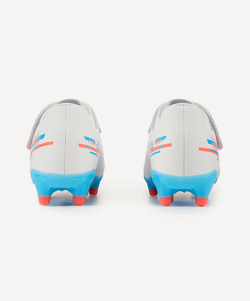 Бутсы футбольные Evofly FG Talant White/blue, детский