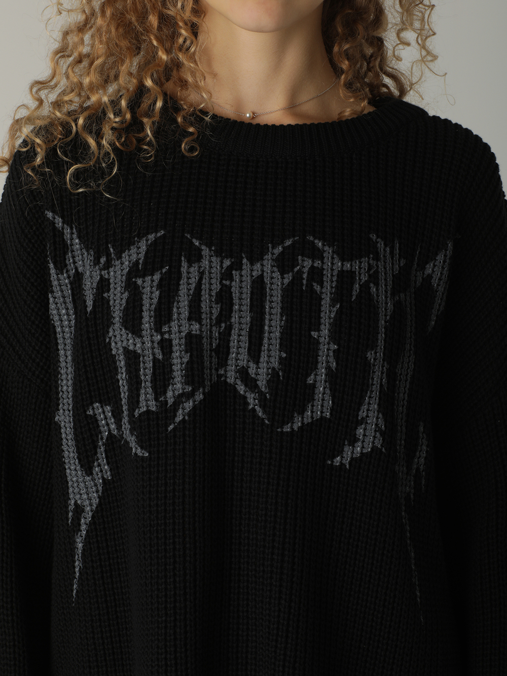 Женский Свитер Chaotic Distressed