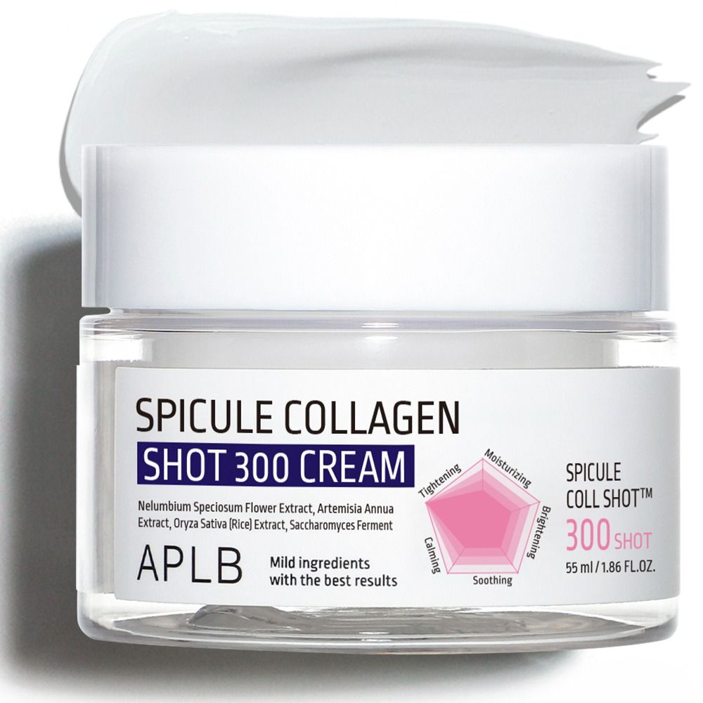APLB Spicule Collagen Shot 300 Cream крем для лица со спикулами и коллагеном
