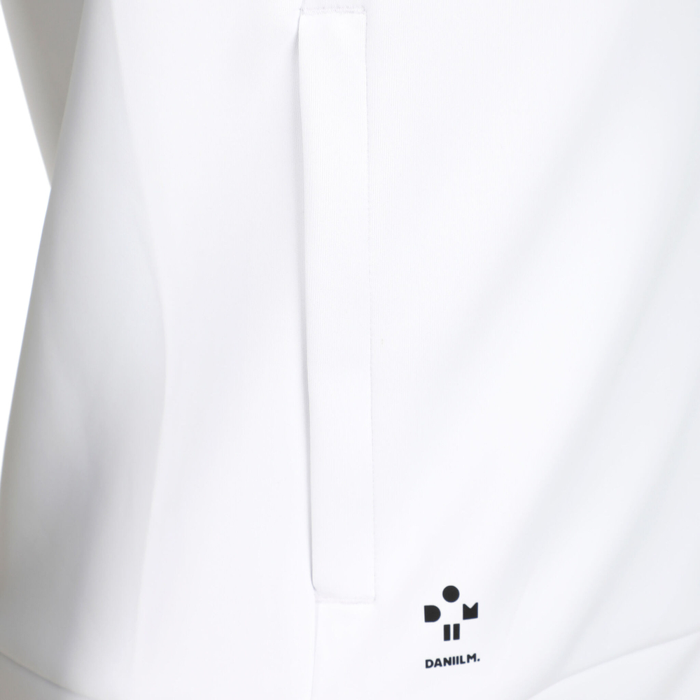 Мужская кофта теннисная Lacoste Sweatshirt Men - White, Yellow