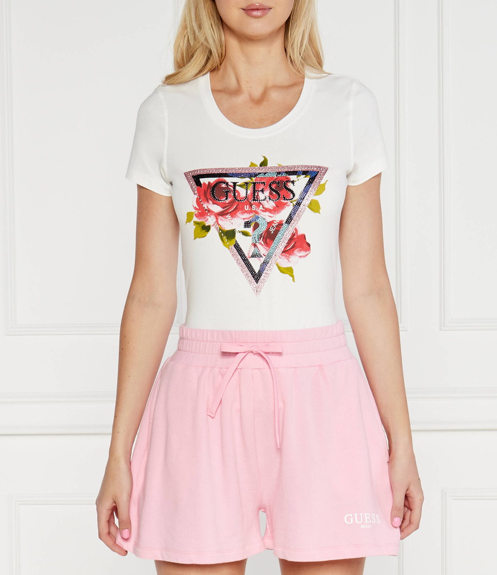 Футболка ROSES GUESS - белый(W4YI71 J1314)