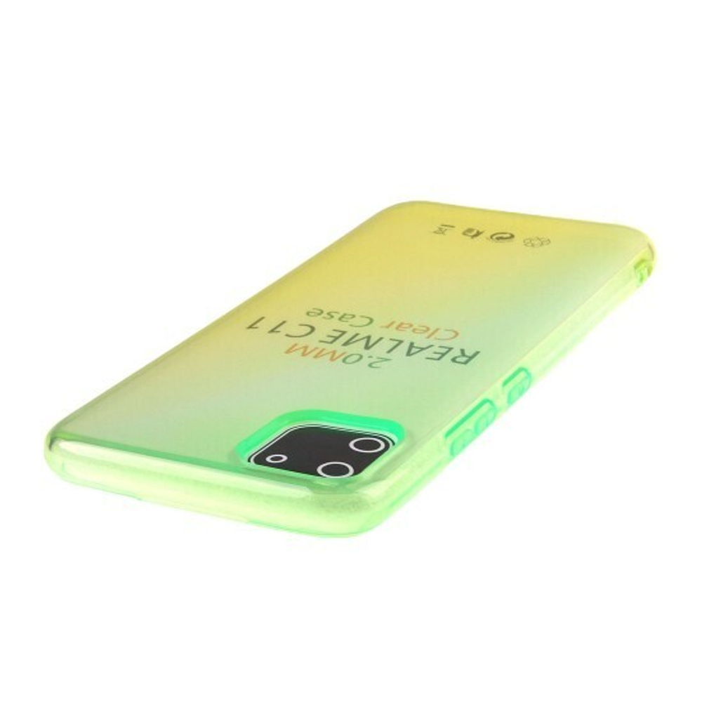 Чехол для Realme C11 Градиент, ТПУ, 012963