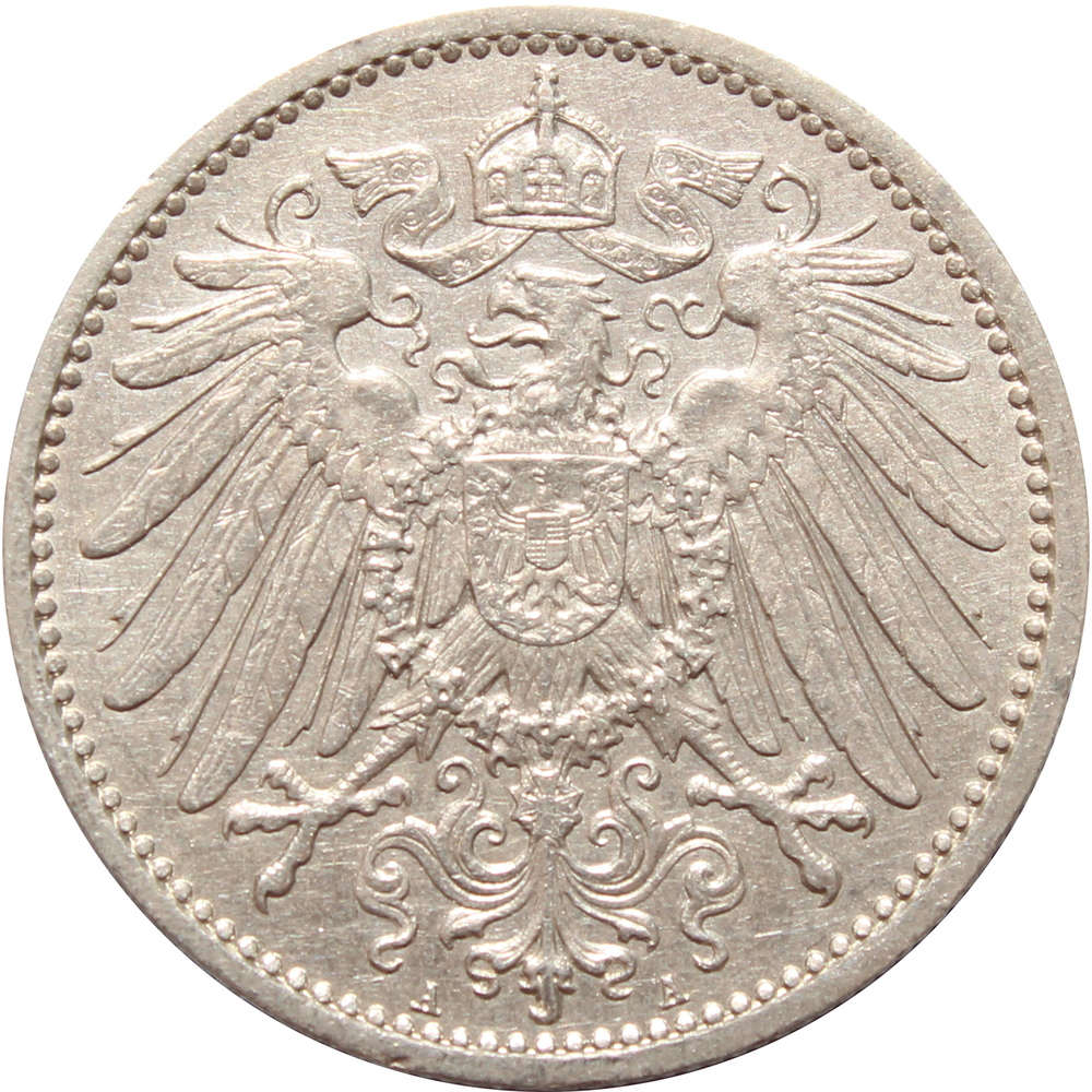 1 марка 1914 (A) Германия XF