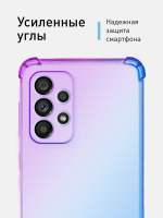 Чехол ROSCO для Samsung Galaxy A33 оптом (арт. SS-A33-HARD-TPU-VIOLET-BLUE)