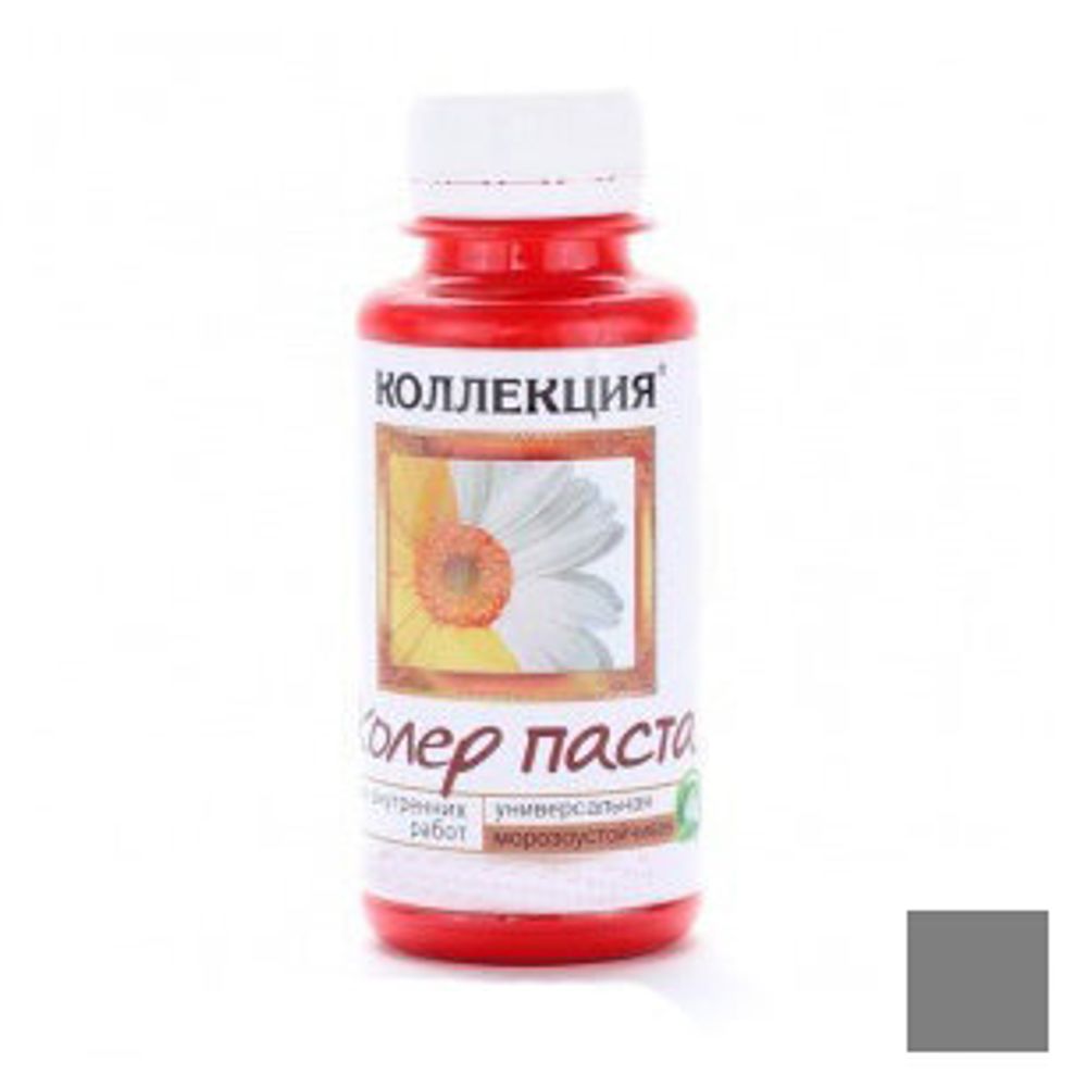 Паста колер. универс. "Коллекция" №27 серый 0,1 кг