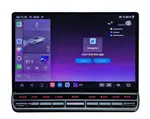 Магнитола в 9"/10" рамку с QLed+2K экраном 12.5" - Kuberg Android 13, Быстрейшая, CarPlay, 4G SIM-слот