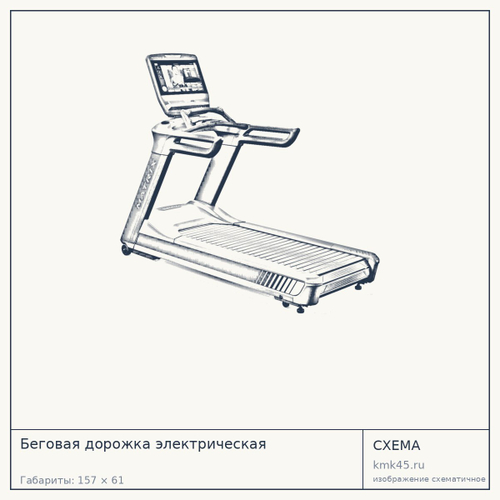 Беговая дорожка электрическая — от 1 930 000 ₽