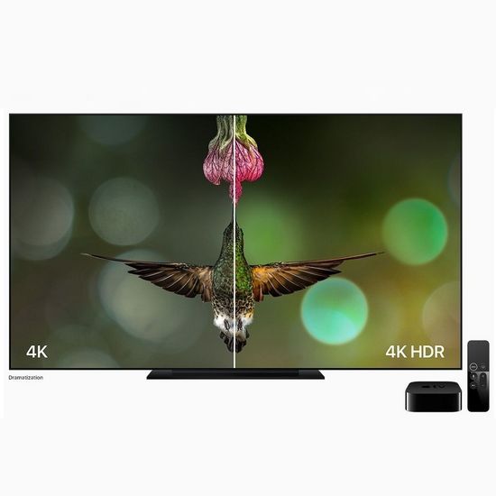 Apple TV 4 Gen 4K 64GB MP7P2RS/A - ТВ плеер Apple TV.