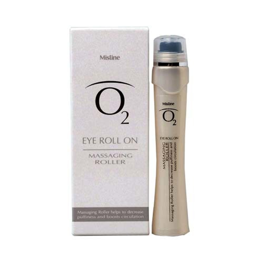 Mistine O2 Eye Roll On / Роликовый лифтинг гель для зоны вокруг глаз (9 мл)