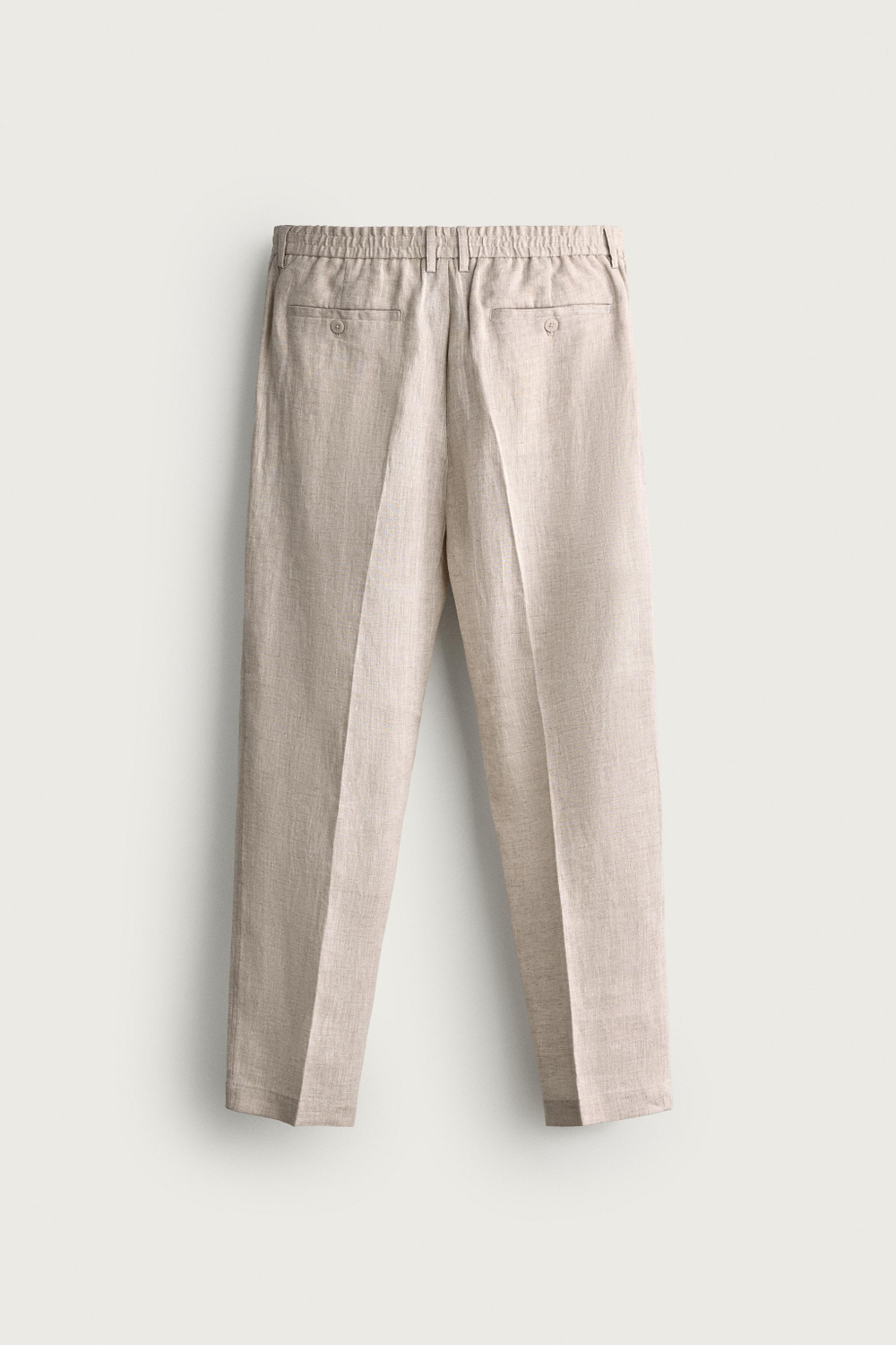 БРЮКИ КЛАССИЧЕСКОГО КРОЯ ИЗ 100% ЛЬНА — ZARA