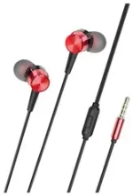 Проводные наушники BorofoneM52 black red