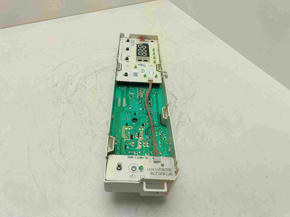 AWO510D кт238 Электронный модуль стиральной машины Hansa AWO510D б/у 6кг 1000 об/мин