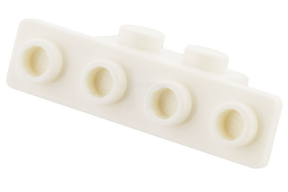 Lego 50шт Пластиковый кронштейн 1х2-1х4 (белый) 6089574