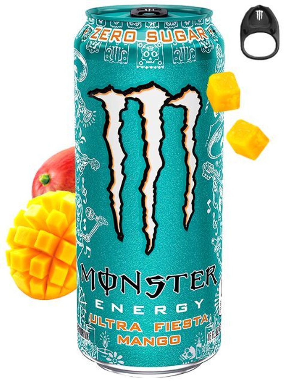 Энергет напиток Monster 500мл Ultra Fiesta Mango без сахара