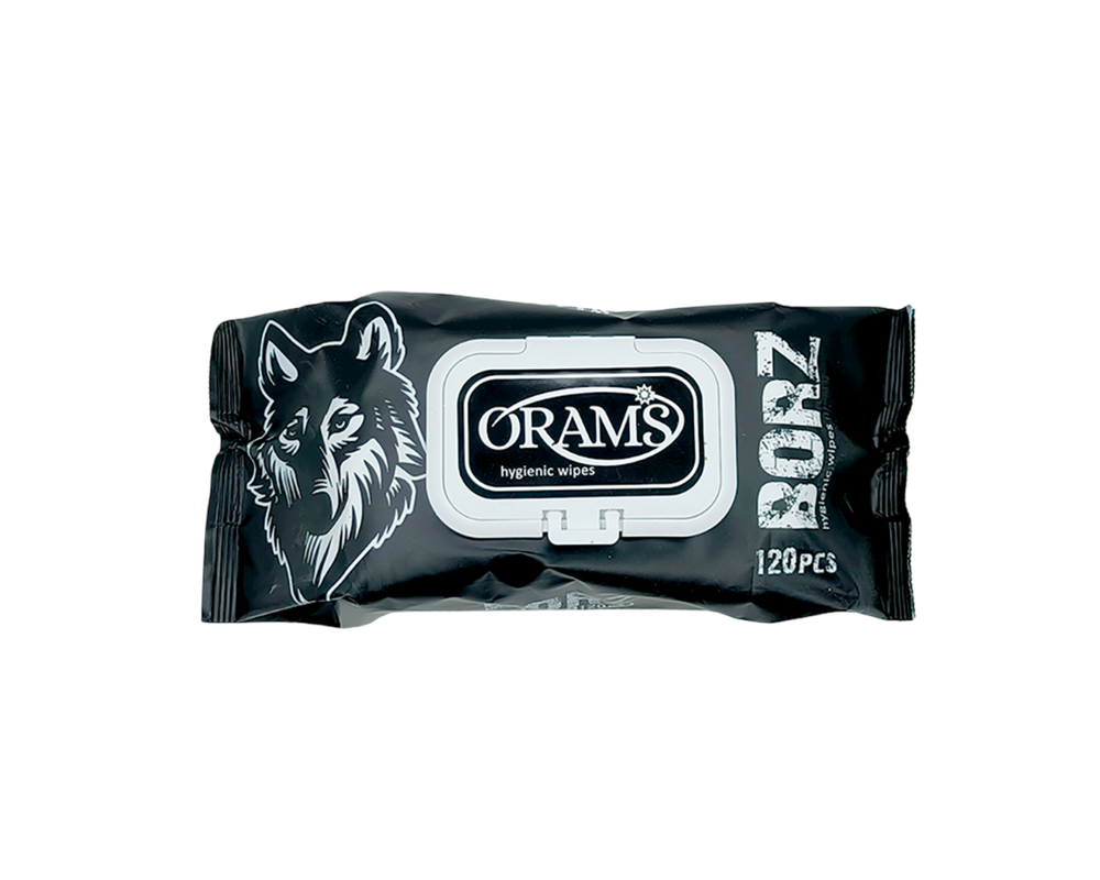 Салфетки ORAMS BORZ 120 шт