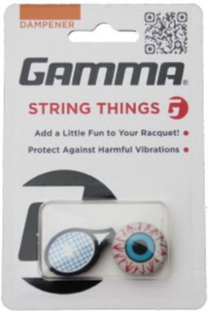 Виброгаситель Gamma String Things 2P - ракетка/глаз