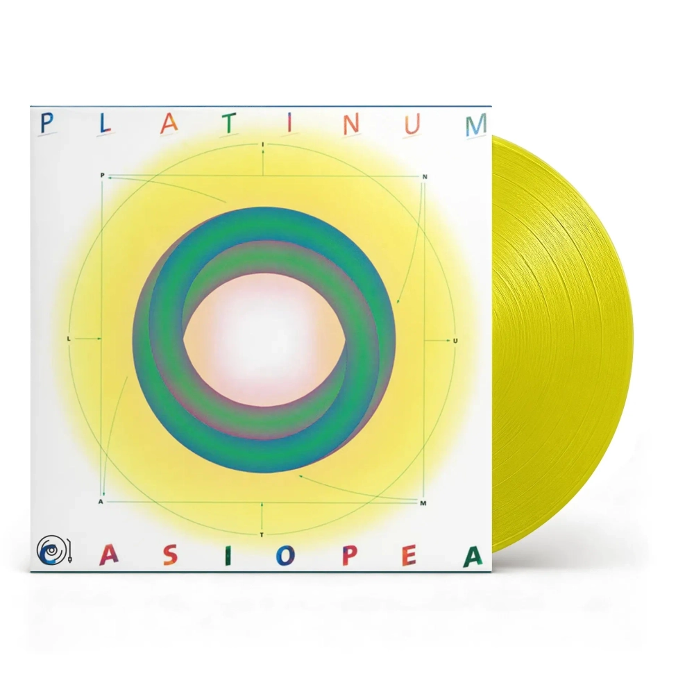 Casiopea - Platinum - Clear Lime Yellow LP - Japan Import