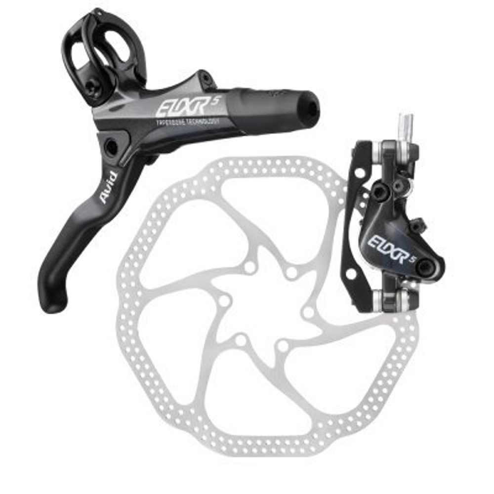 Тормоз дисковый Avid Elixir 5 Left Front 180mm HS1 20I 900mm Low, черный`2014Артикул: 00.5018.006.0