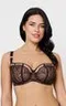 SILVIA CHOCO Balconette soft Бюст