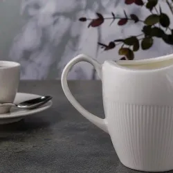 Соусник молочник 100 мл d 6,2 см h7,2 см с ручкой фарфор Neo Silk Noble [6]