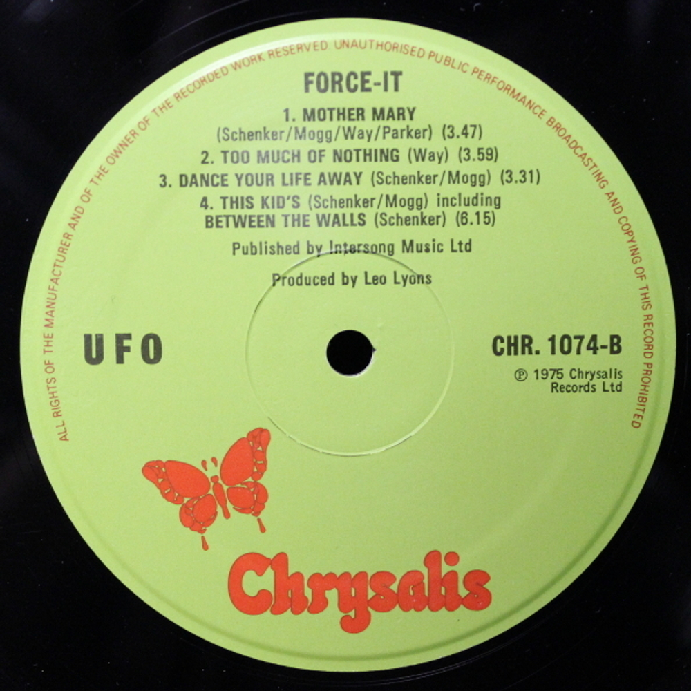UFO / Force It (LP)