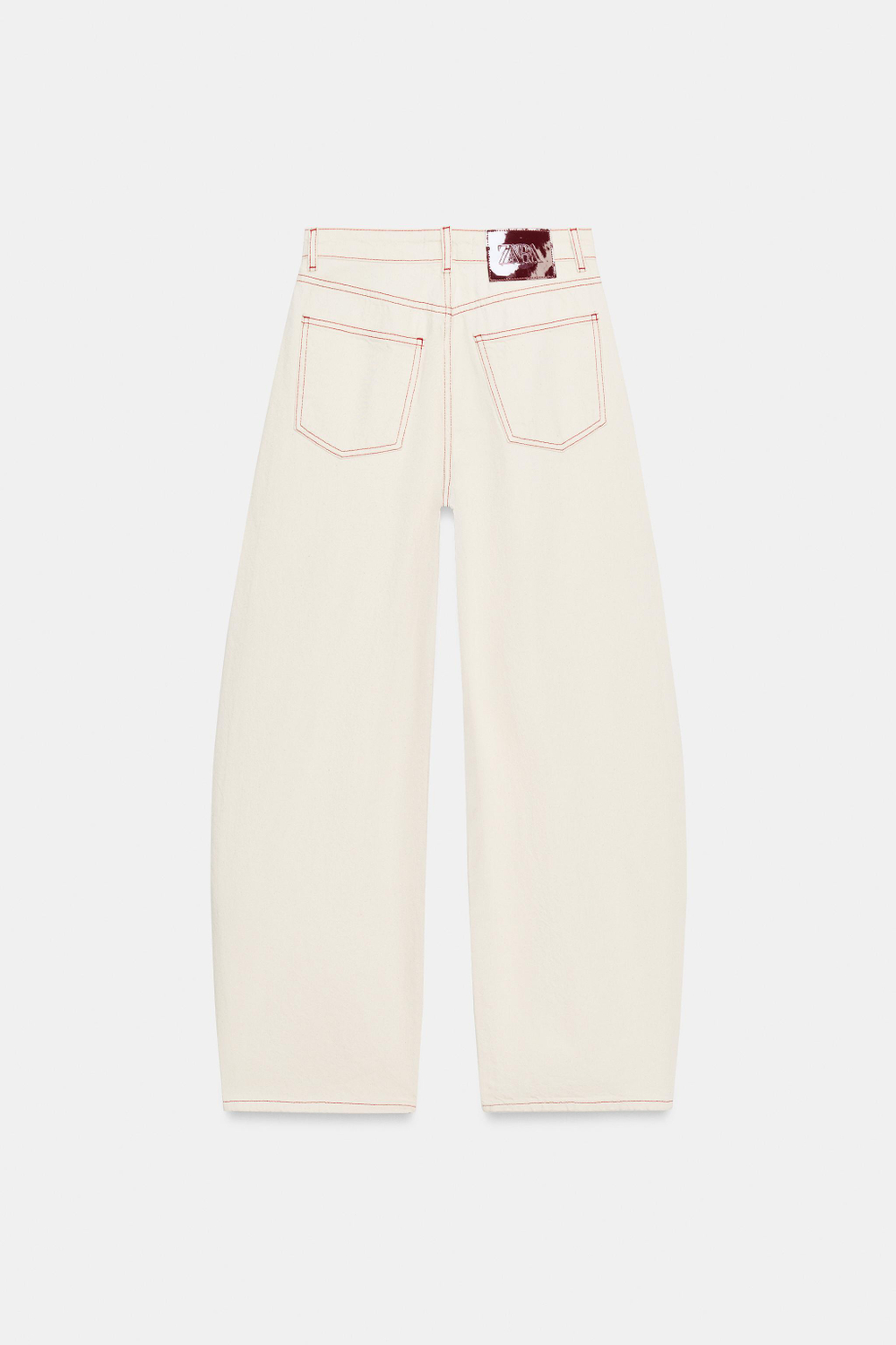 ДЖИНСЫ Z1975 BARREL СО СРЕДНЕЙ ПОСАДКОЙ — ZARA