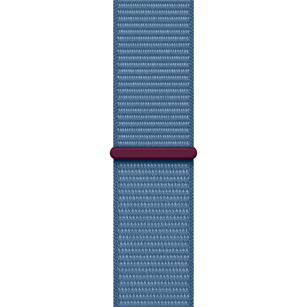 Умные часы Apple Watch SE 2 (2023) GPS, 44mm, Aluminium Case with Sport Loop, Silver/Winter Blue (Серебристый/зимний синий)