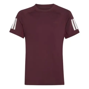 Футболка для девочки теннисная Adidas Girls Club - maroon