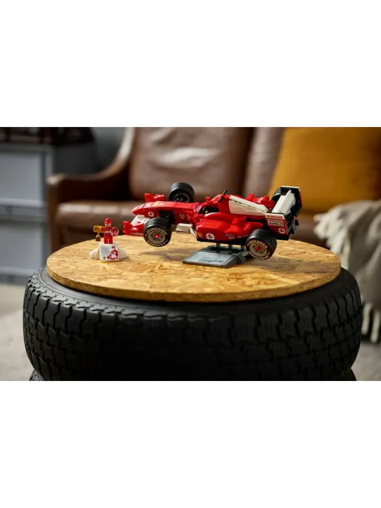 Конструктор Icons 11375 Ferrari F2004 и Михаэль Шумахер