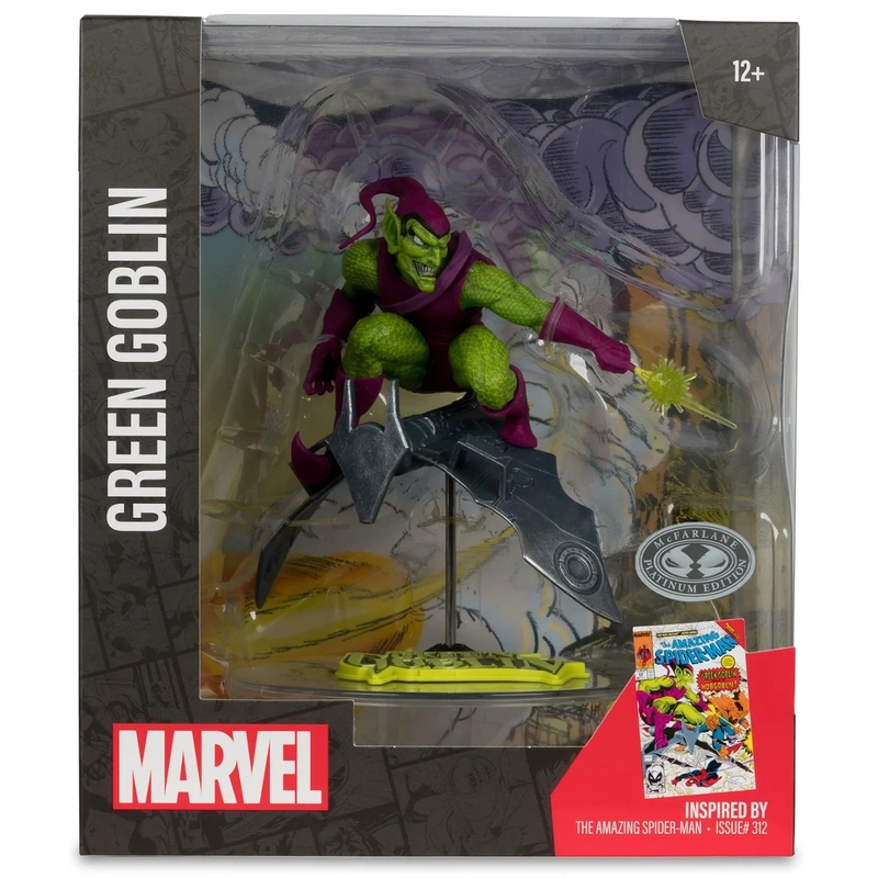 Фигурка McFarlane Toys Marvel: Green Goblin with Scene (The Amazing Spider-Man #68)