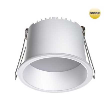 359234 SPOT NT23 536 белый Светильник встраиваемый светодиодный IP20 LED 9W 220V 540Лм 3000К TRAN