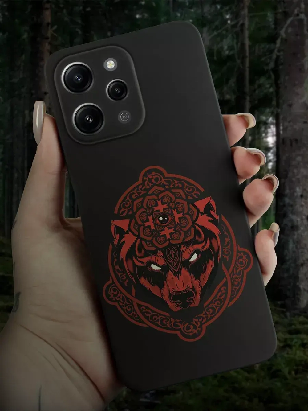 Чехол на Xiaomi Redmi 12 с принтом