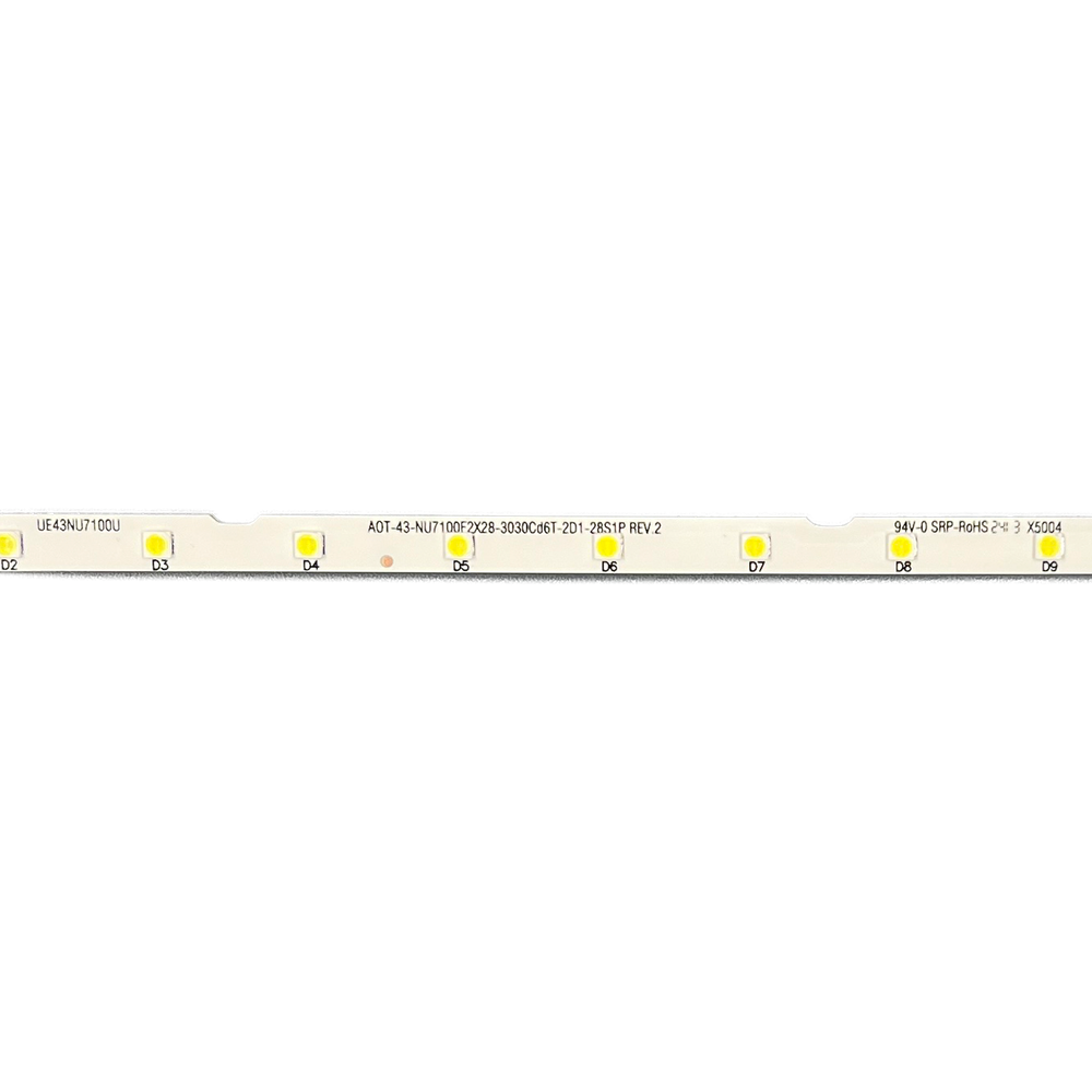 Samsung 43" LED 3030 AOT-43-NU7100F 2*28