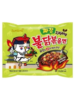 Острая Корейская лапша SamYang Buldak , сет из пяти видов