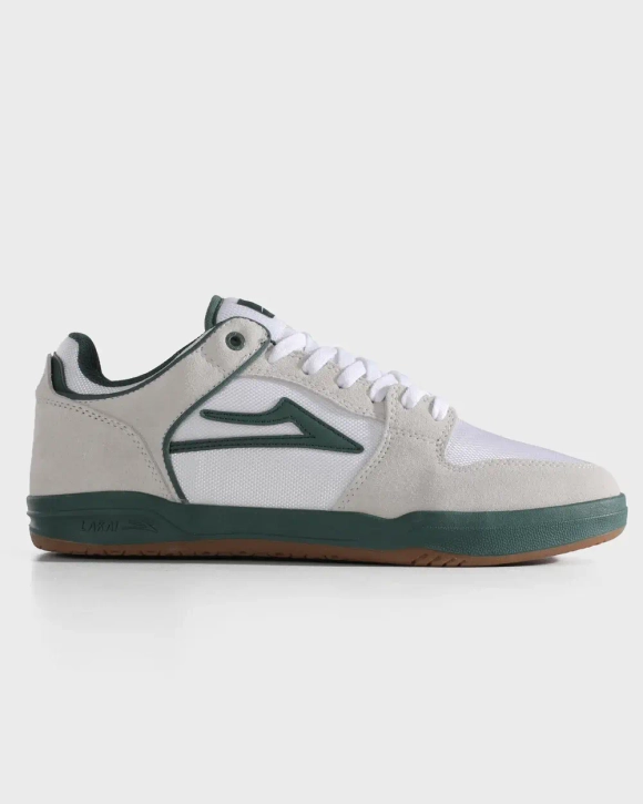 Кеды Lakai Telford Elite: White Suede Cordura Spruce (Q4-25)