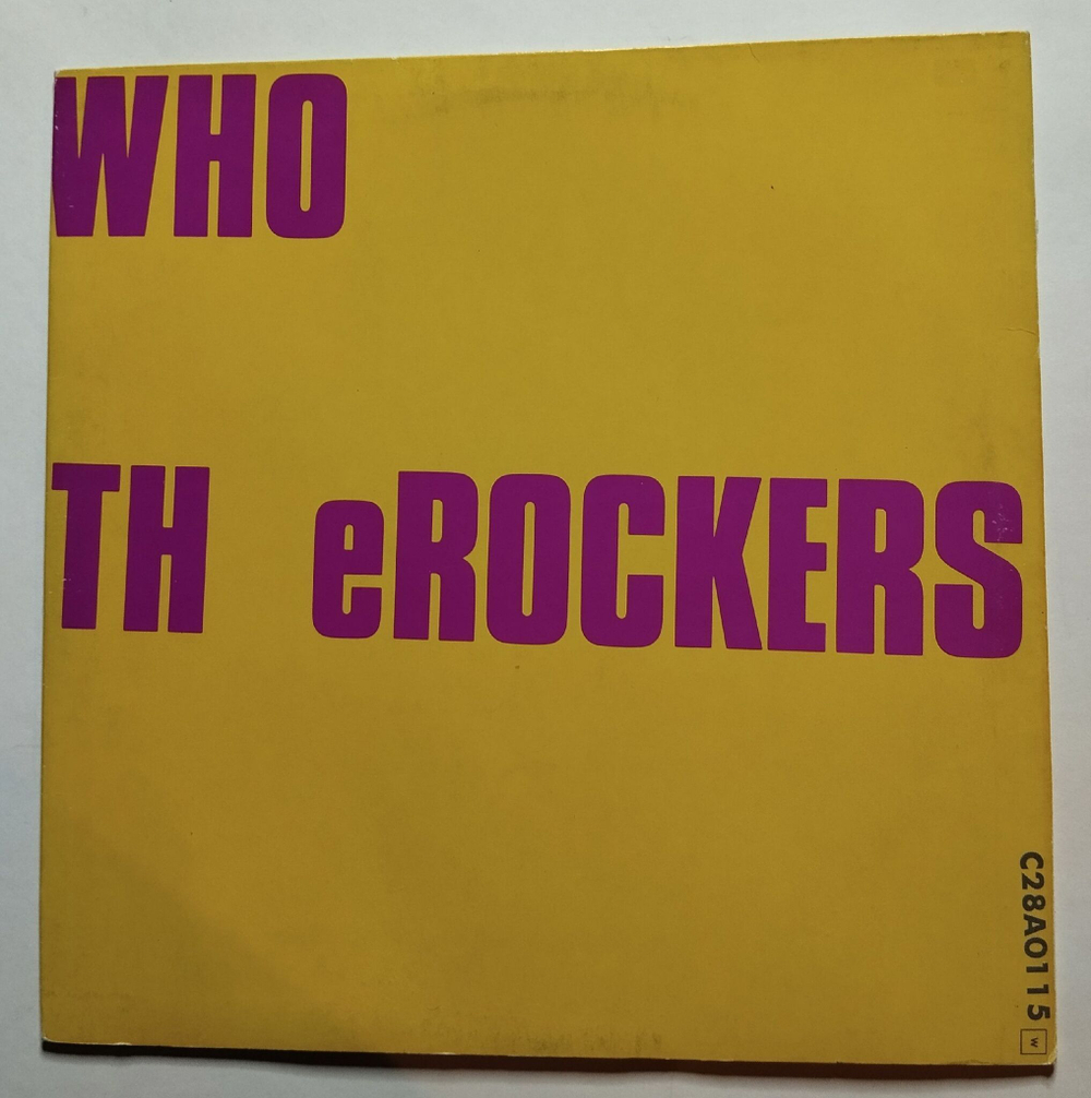 Винтажная виниловая пластинка LP The Rockers WHO TH eROCKERS (Japan 1980) (No Obi)