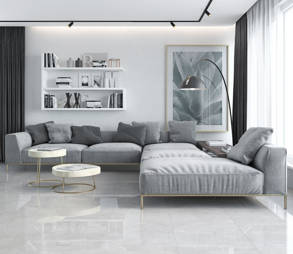 Laparet Vitrum Grigio Серый Полированный 60x60