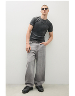Мужские джинсы neobarrel fit с вышивкой - BERSHKA