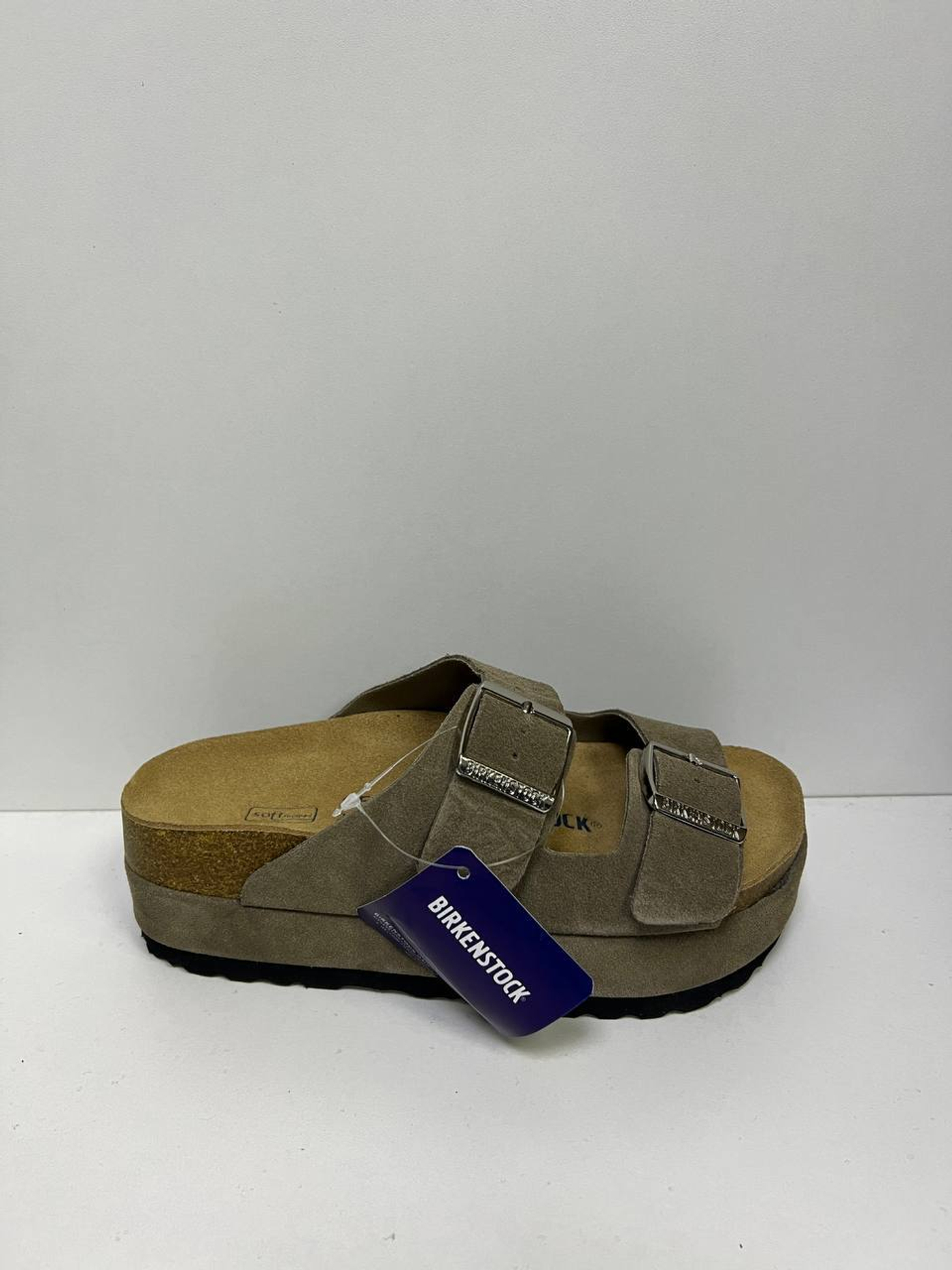 Сабо Birkenstock на утолщенной подошве