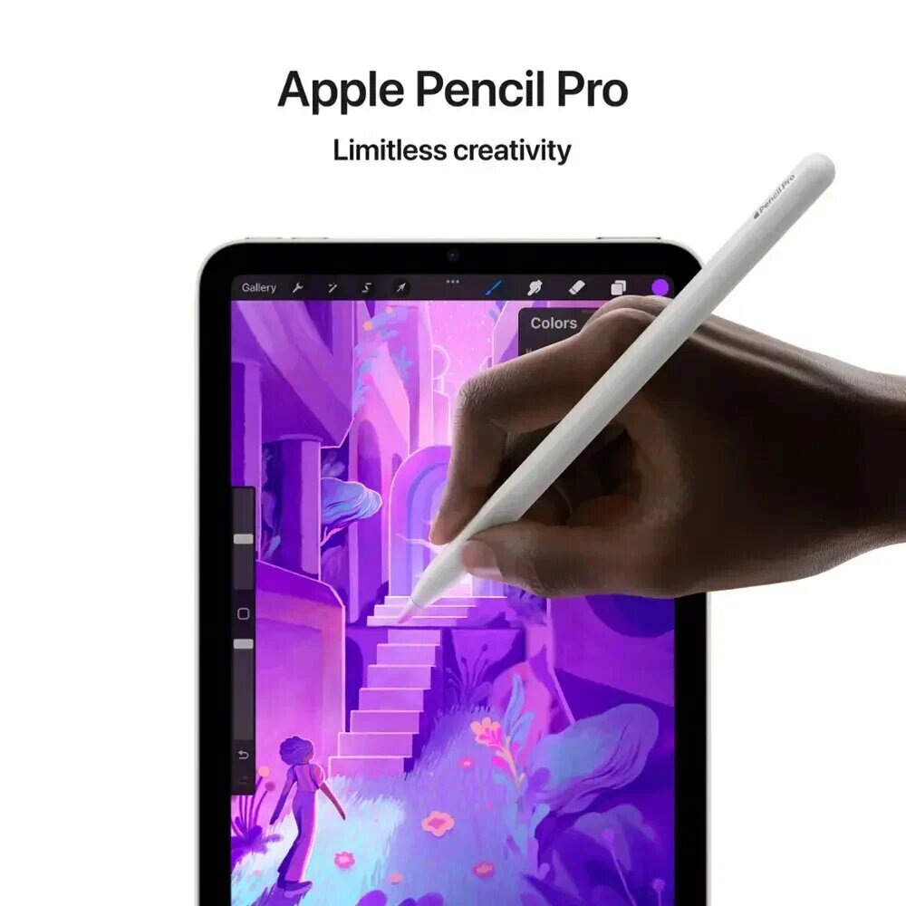 Планшет Apple iPad mini (A17 Pro) 8,3″, 512 ГБ, Wi‑Fi, Purple (фиолетовый)