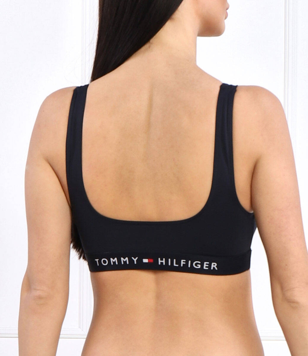 Топ бикини Tommy Hilfiger - темно-синий(UW0UW04108)