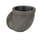 Угольник проходной чугун Ду 15 (1/2") ВР/ВР Fittex PLUS