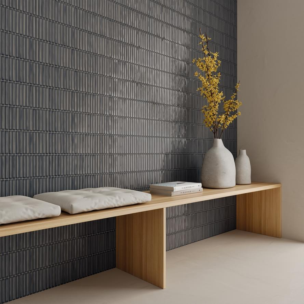 DNA Tiles Osaka Bars Grey 12.5x25