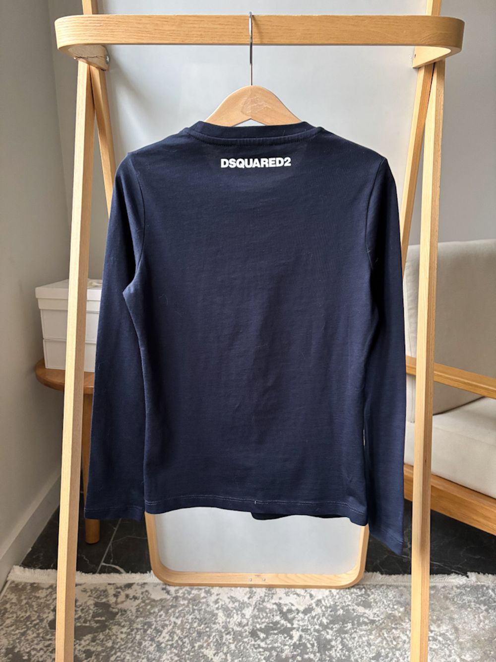 Новый хлопковый лонгслив Dsquared2, 128