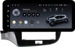 Магнитола для Mitsubishi Outlander 3 2019-2022 (левый руль, прямоугольный климат) - Teyes LUX ONE ROUND монитор 12.3" 2K QLED на Android 10, Быстрая, CarPlay, 4G SIM-слот