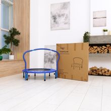 Батут с поручнем DFC Gardenature 36&amp;#039;&amp;#039; синий