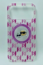 KARL LAGERFELD прозрачные с MagSafe iPhone 17 Pro Max